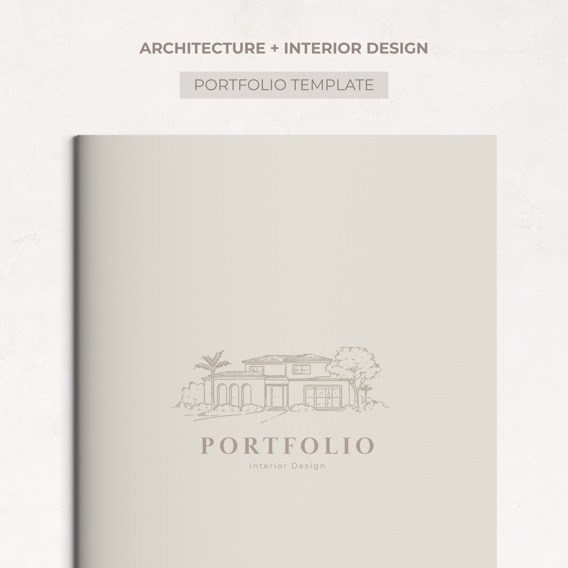 Portfolio template for architecture and interior designers