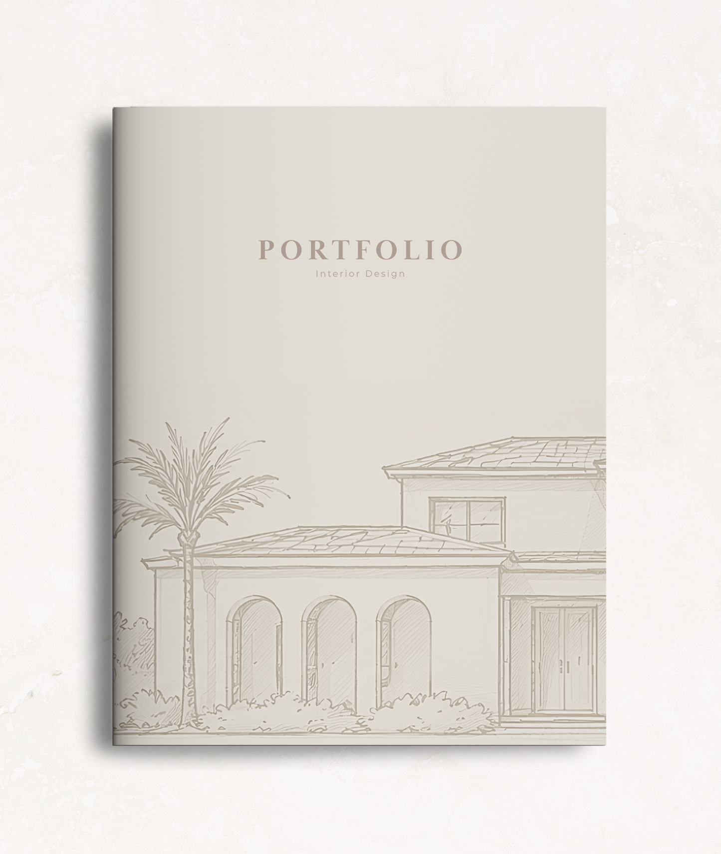 nterior design and architecture portfolio template for Canva by Studio RH