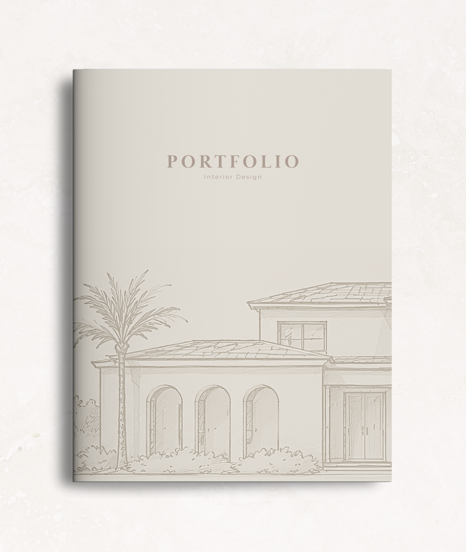 nterior design and architecture portfolio template for Canva by Studio RH