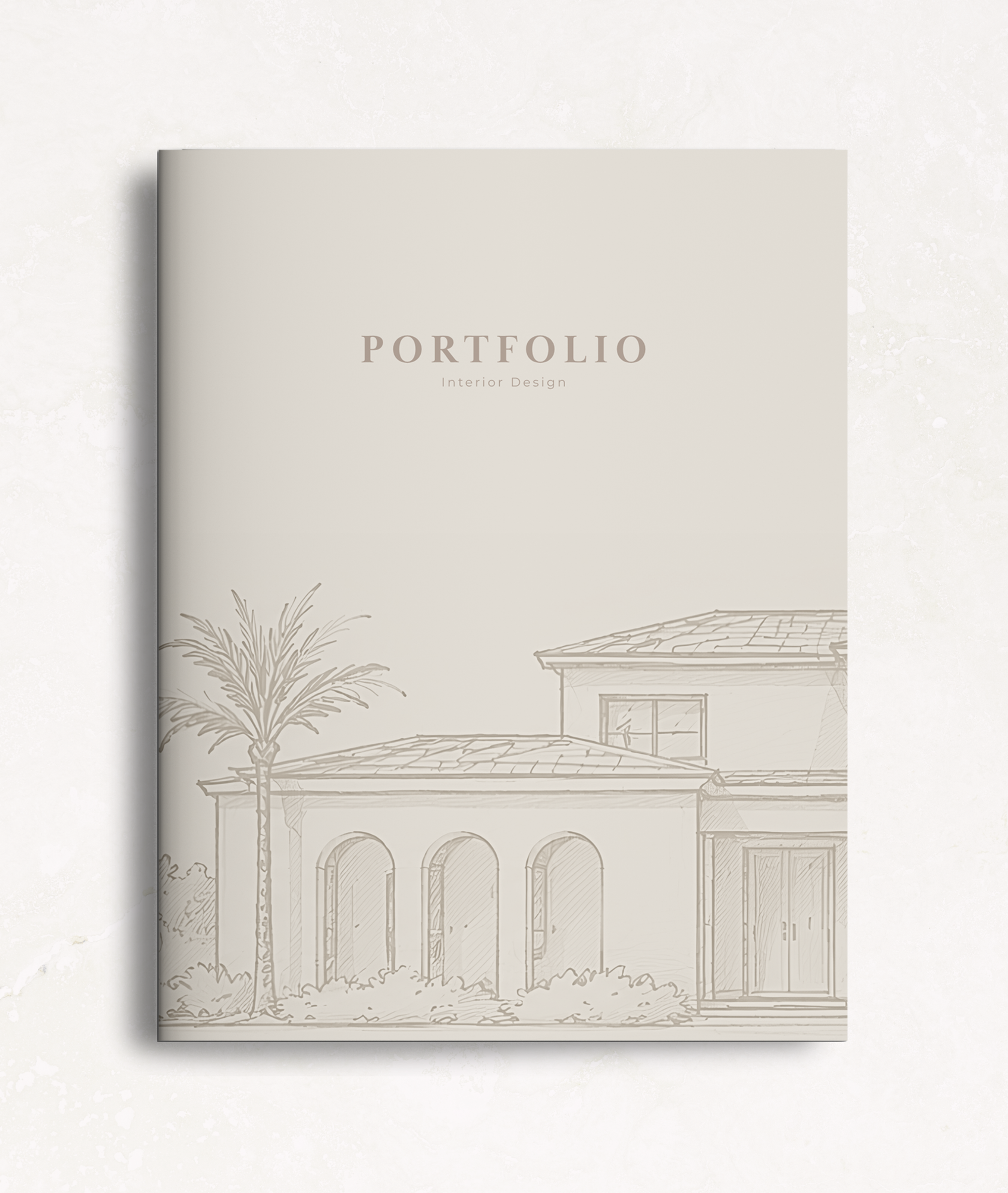nterior design and architecture portfolio template for Canva by Studio RH