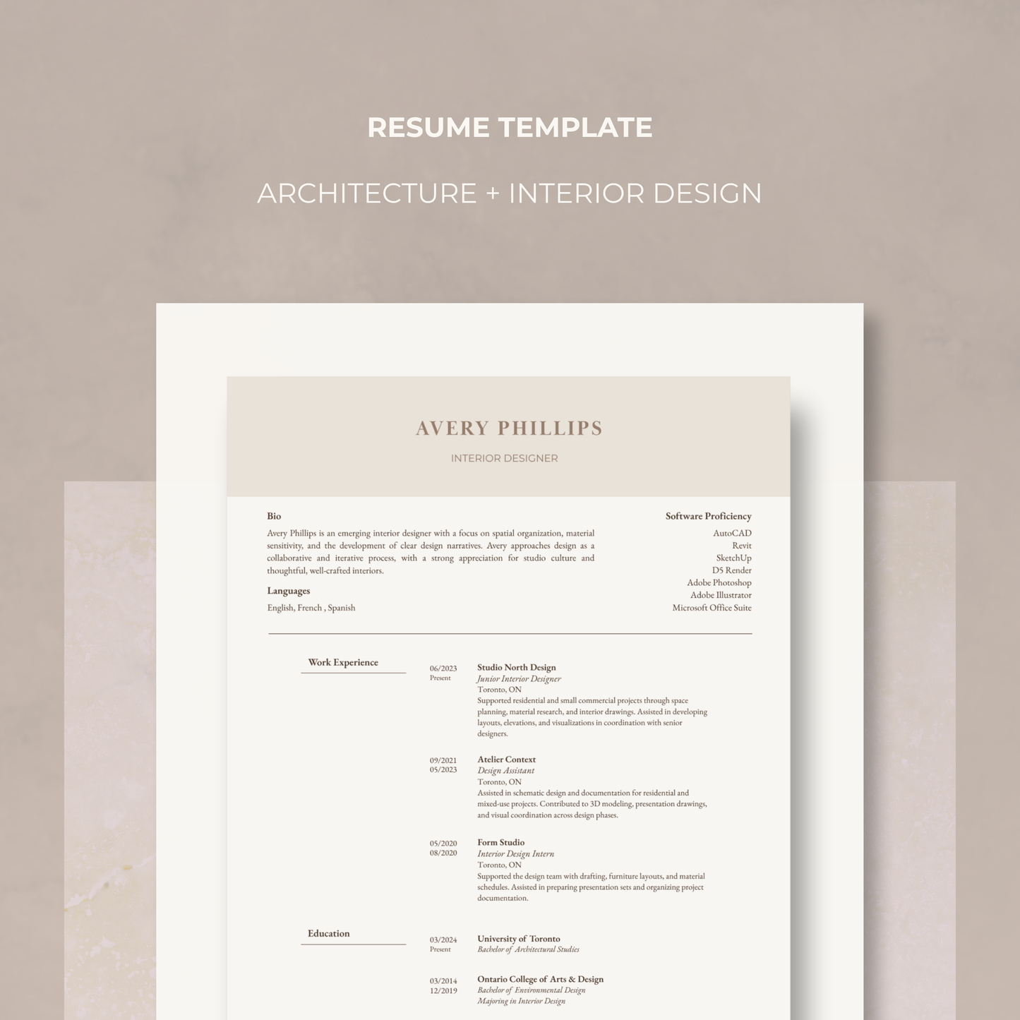 The Resume